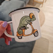 Laden Sie das Bild in den Galerie-Viewer, Emaille Tassen