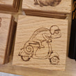 Laden Sie das Bild in den Galerie-Viewer, Untersetzer Holz