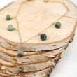 Laden Sie das Bild in den Galerie-Viewer, Armband 'Smaragd' gold / rosé
