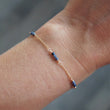 Laden Sie das Bild in den Galerie-Viewer, Armband 'saphir love'