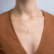 Laden Sie das Bild in den Galerie-Viewer, Kette 'pearl love' rosé / gold / silber