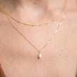 Laden Sie das Bild in den Galerie-Viewer, Kette 'pearl love' rosé / gold / silber