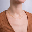 Laden Sie das Bild in den Galerie-Viewer, Kette / Choker 'linked' gold / rosé / silber