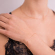 Laden Sie das Bild in den Galerie-Viewer, Armband 'linked' gold / rosé / silber