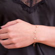 Laden Sie das Bild in den Galerie-Viewer, Armband 'kleine Perlen' gold / rosé