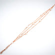 Laden Sie das Bild in den Galerie-Viewer, Armband 'white love' rosé / gold