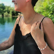 Laden Sie das Bild in den Galerie-Viewer, Armband 'pearl love' rosé / gold / silber