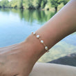 Laden Sie das Bild in den Galerie-Viewer, Armband 'pearl love' rosé / gold / silber