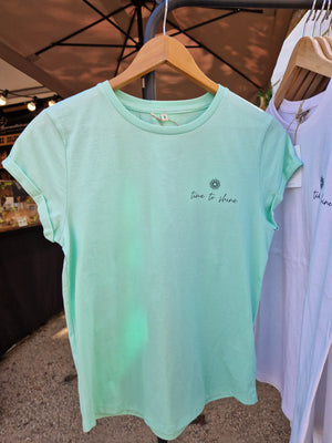T-Shirt 'Time to shine' versch. Farben