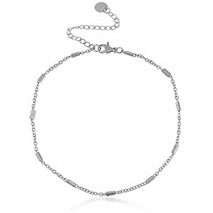 Fußkettchen elegant gold / silber