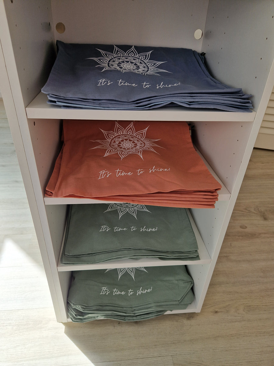 Beutel 'time to shine'
