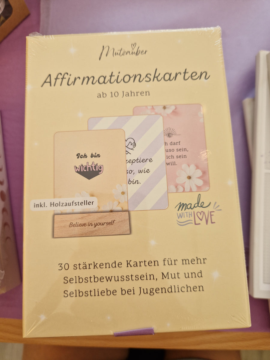 Affirmationskarten Kinder ab 10 Jahre