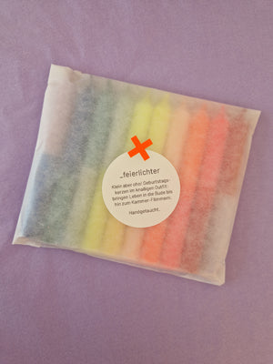 Kleine Kerzen Feierlichter 10er Set
