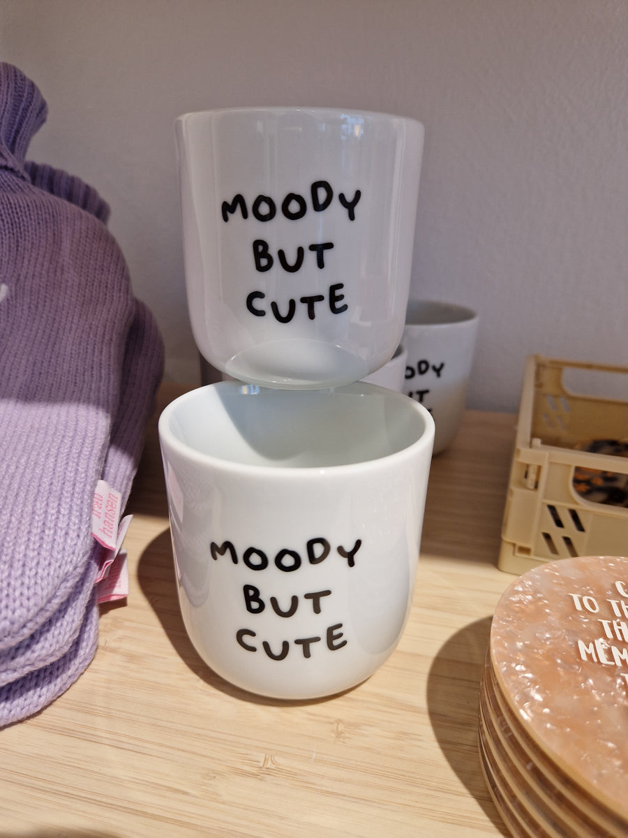 Becher / Tasse moody but cute