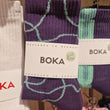 Laden Sie das Bild in den Galerie-Viewer, Socken lila türkise Schnüre 36-40
