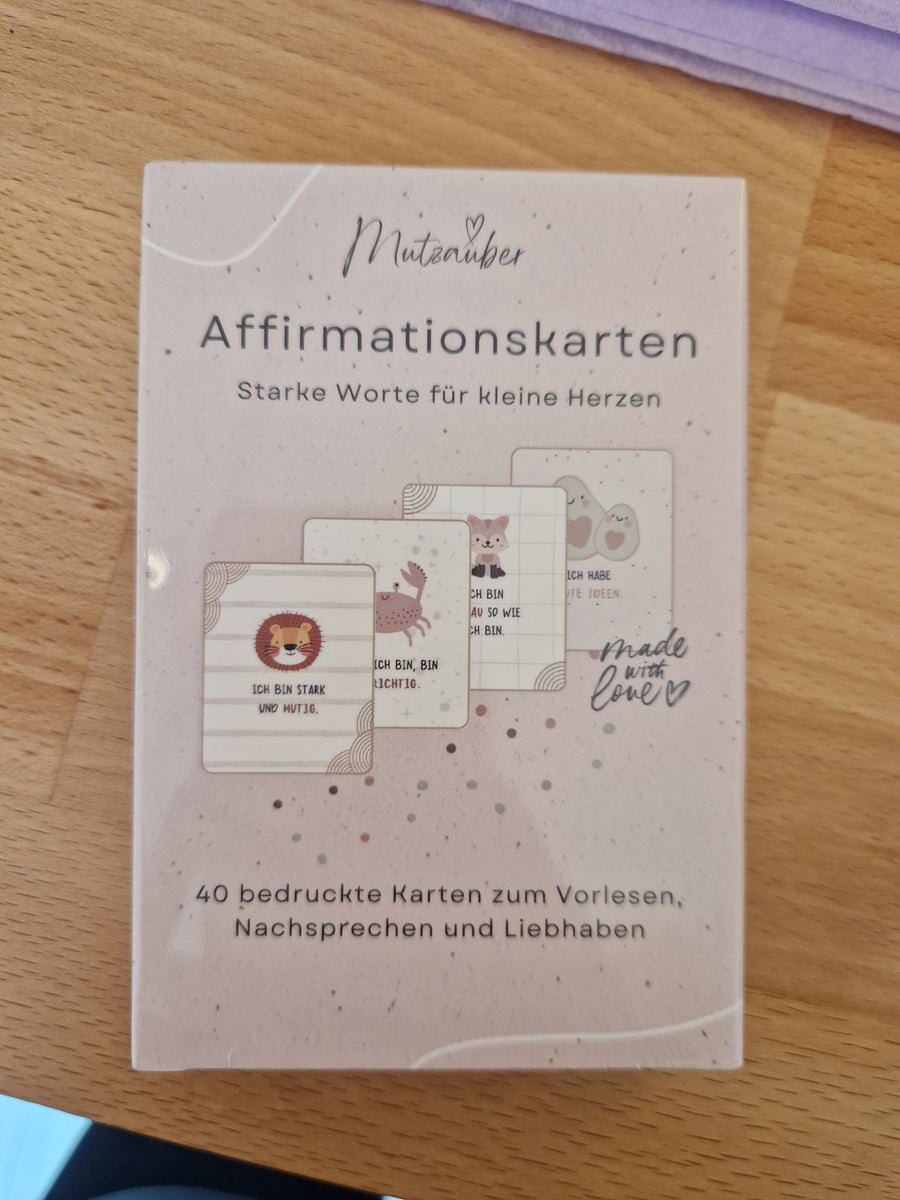 Affirmationskarten Kinder klein