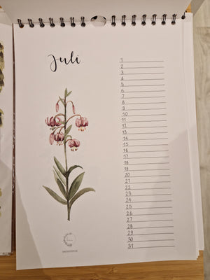 Geburtstagskalender DIN A4