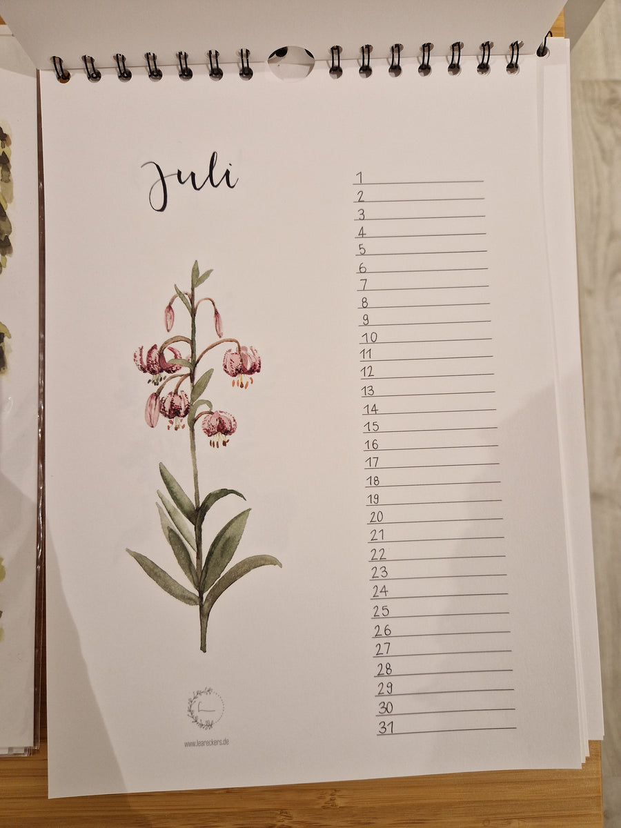 Geburtstagskalender DIN A4