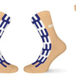 Laden Sie das Bild in den Galerie-Viewer, Socken orange blau
